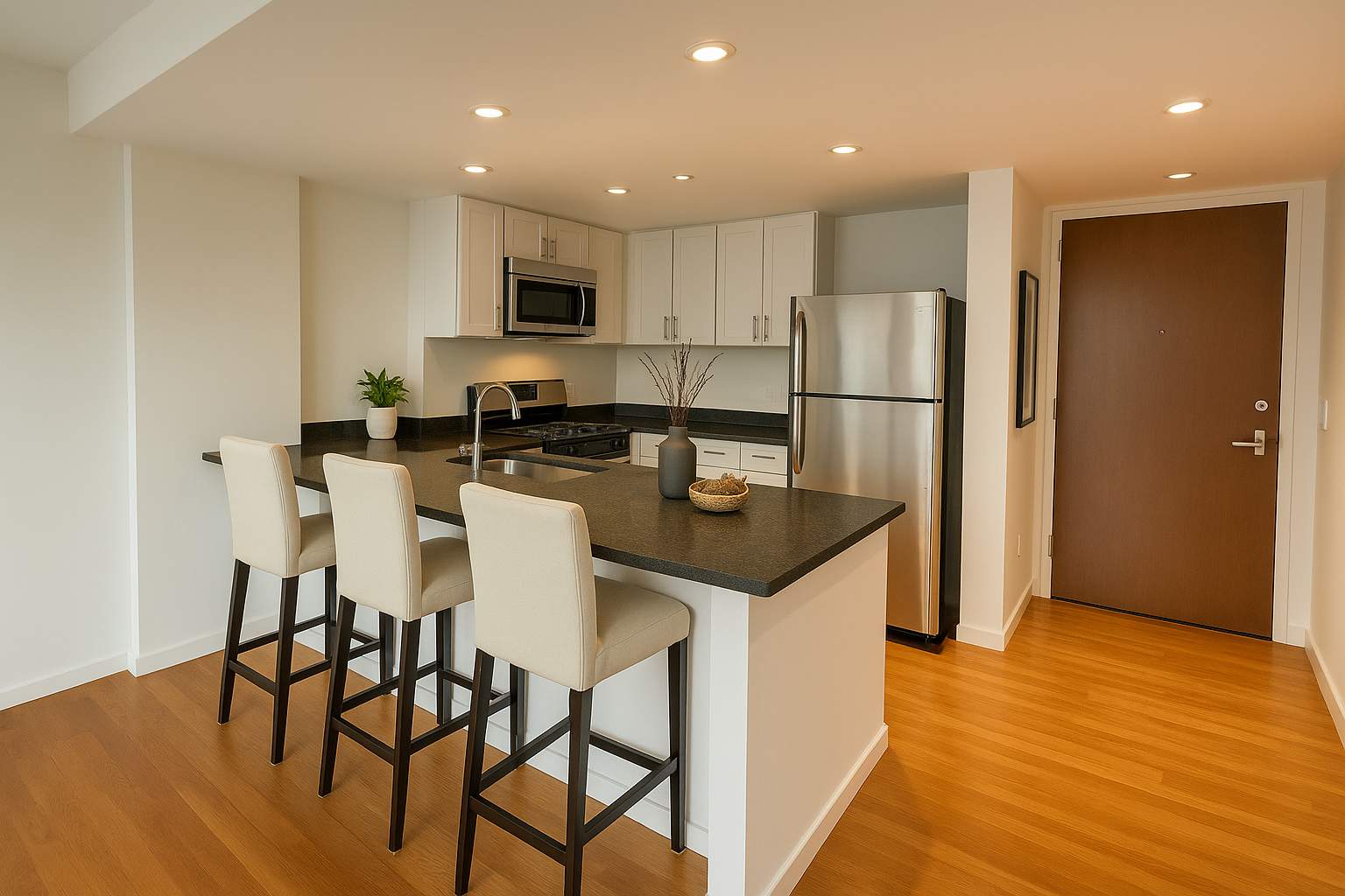 Photos of apartment on Massachusetts Ave.,Cambridge MA 02139