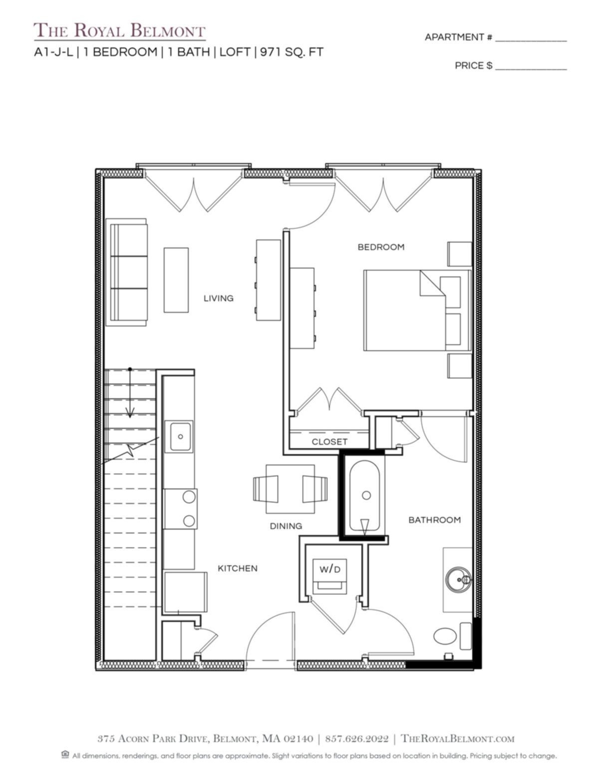 1 bed, 1 bath apartment for rent at 375 Acorn Park Dr, Belmont — photo 16 of 19