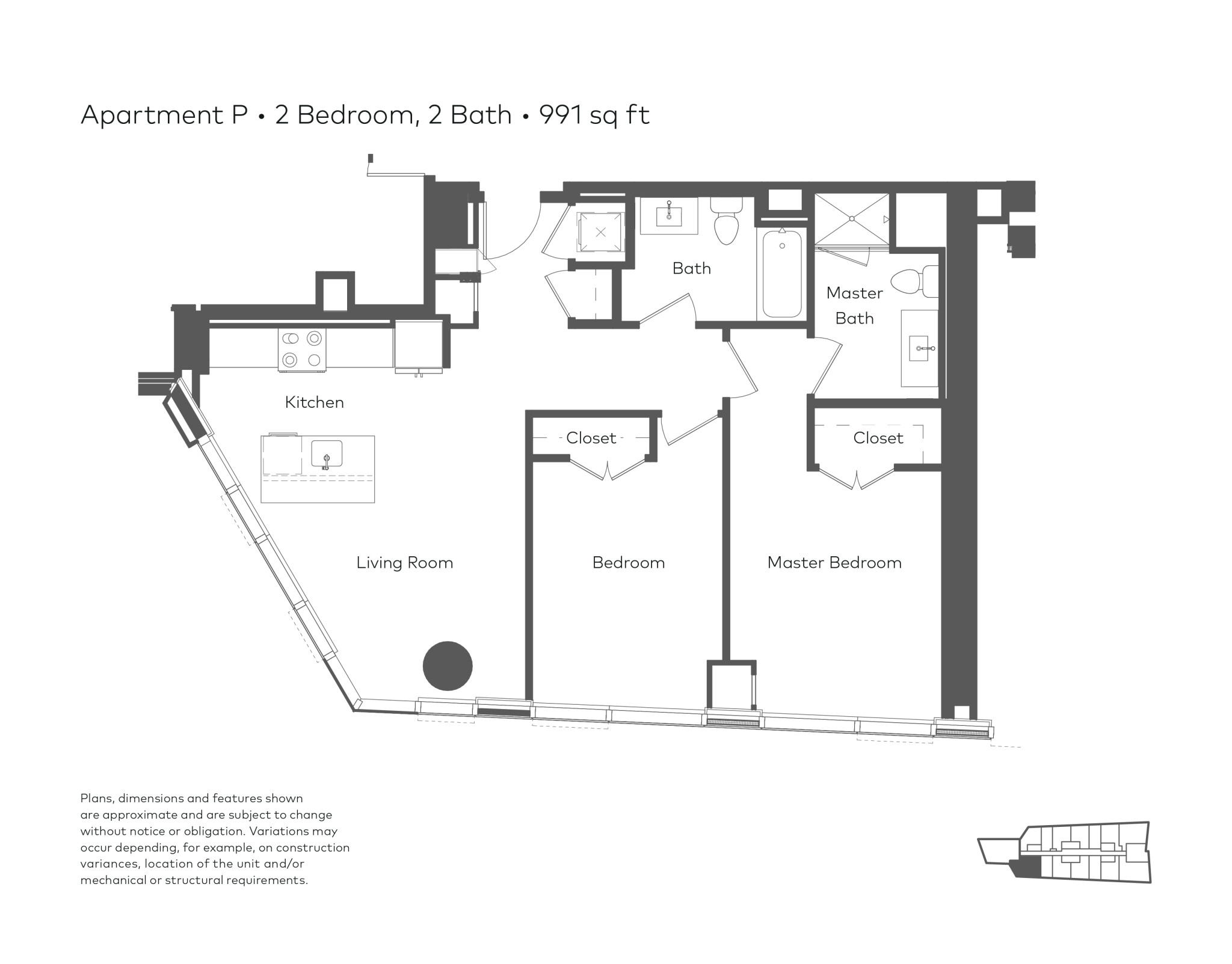 2 bed, 2 bath apartment for rent at 200 Brookline Ave, Fenway — photo 10 of 10