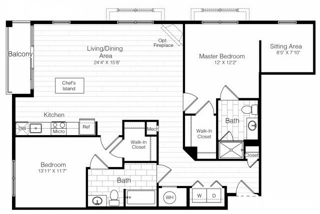 2 bed, 2 bath apartment for rent at 1 Repton Pl, Watertown — photo 2 of 10