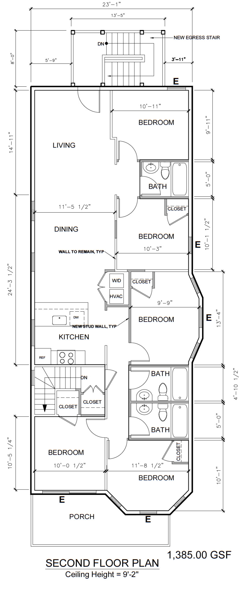 5 bed, 3 bath apartment for rent at 1114 Saratoga St Unit 2, East Boston — photo 36 of 43