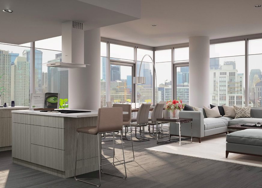 640 North Wells St., Chicago, IL - 2,437 USD/ month