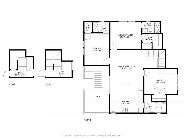3 bed, 3 bath apartment for rent at 30 Centre St Unit 3, Dorchester — photo 22 of 23