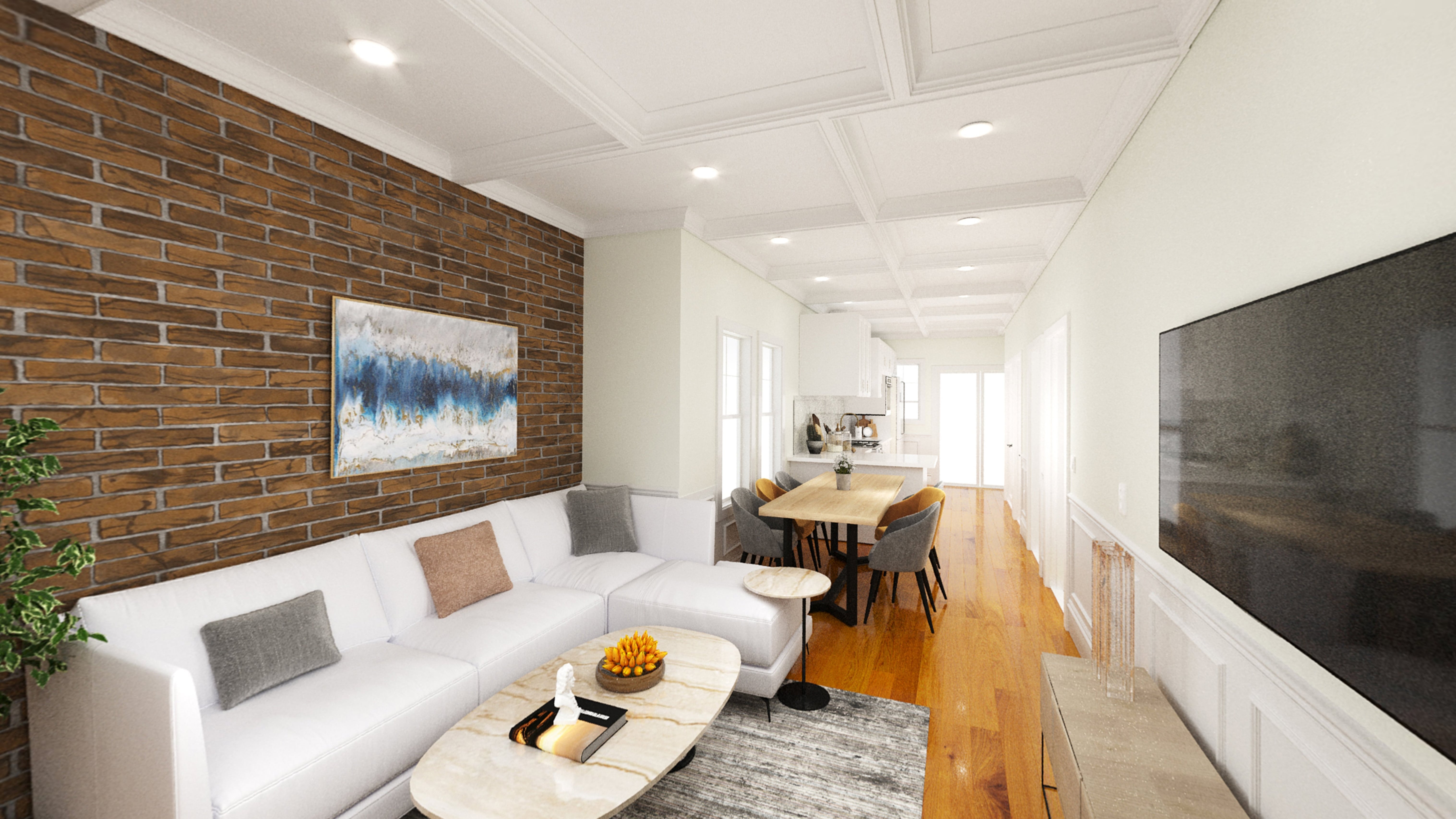 3 bed, 2 bath apartment for rent at 47 Savin Hill Ave Unit 1, Dorchester
