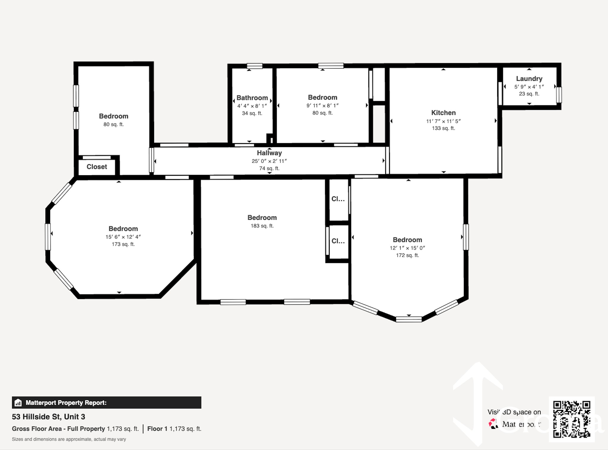 Photos of apartment on Hillside St.,Boston MA 02120