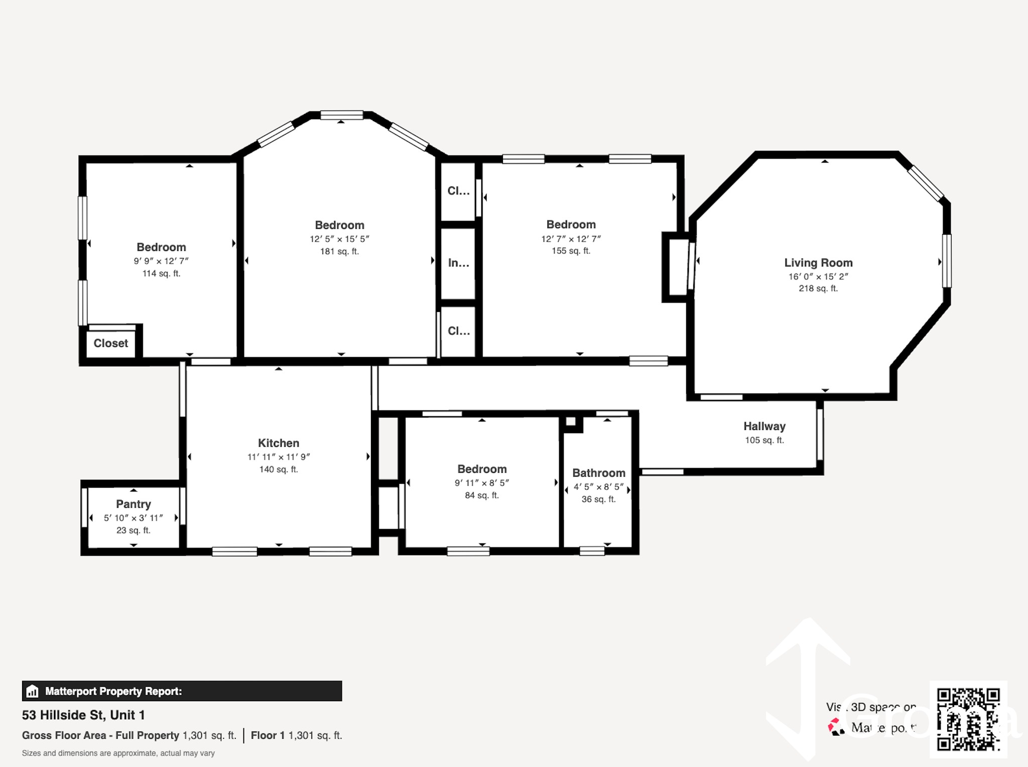 Photos of apartment on Hillside St.,Boston MA 02120