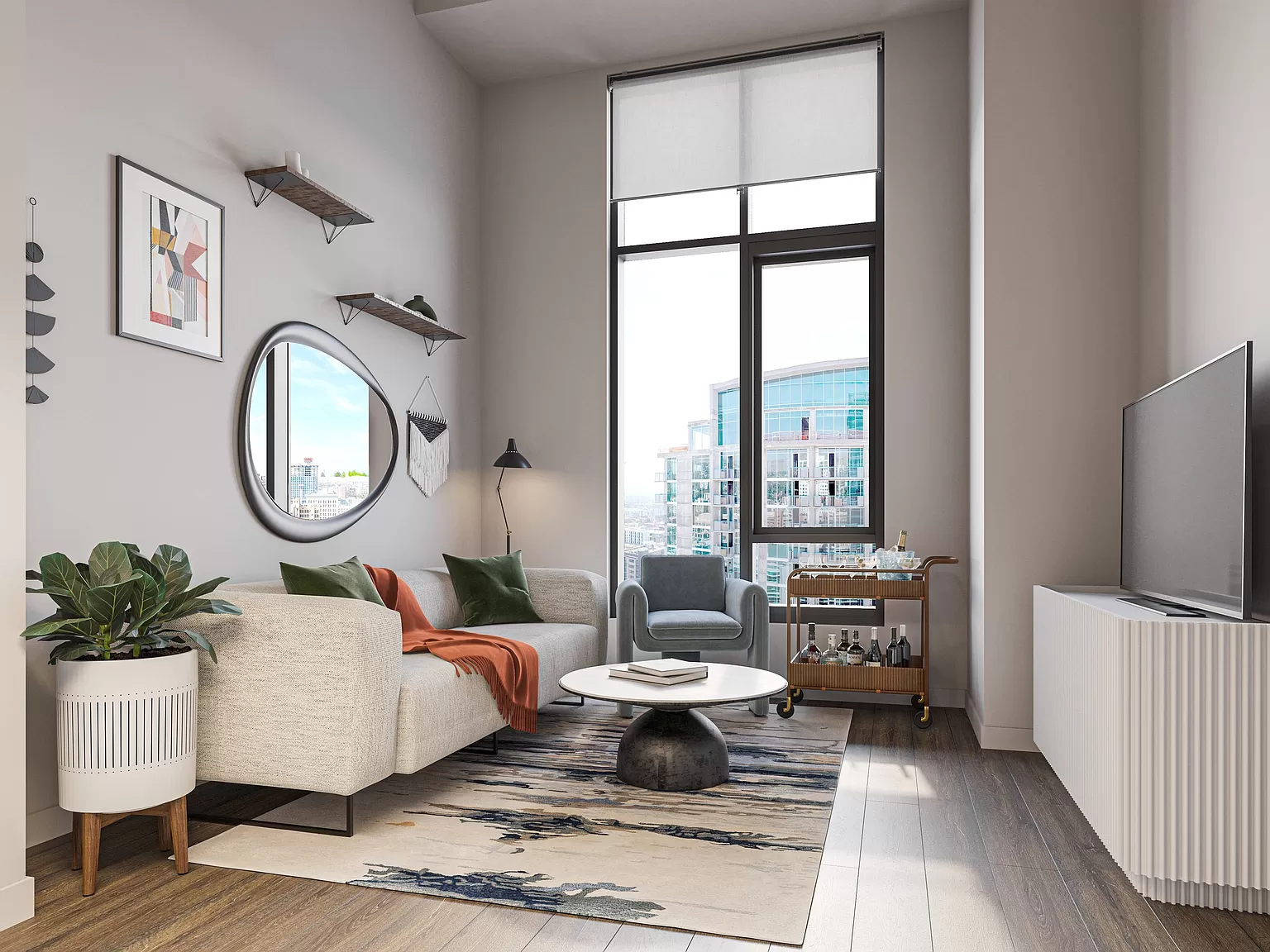 166 North Aberdeen St. - 2,495USD / month