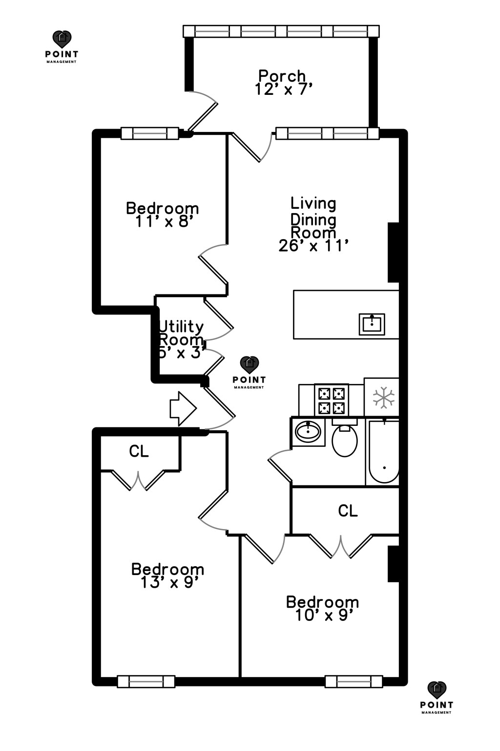 Photos of apartment on Bremen,Boston MA 02128