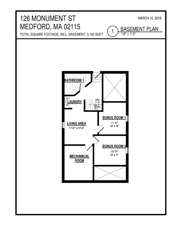 Photos of apartment on Monument St.,Medford MA 