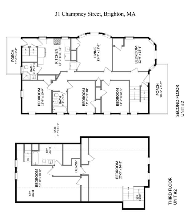 Photos of apartment on Champney St.,Boston MA 