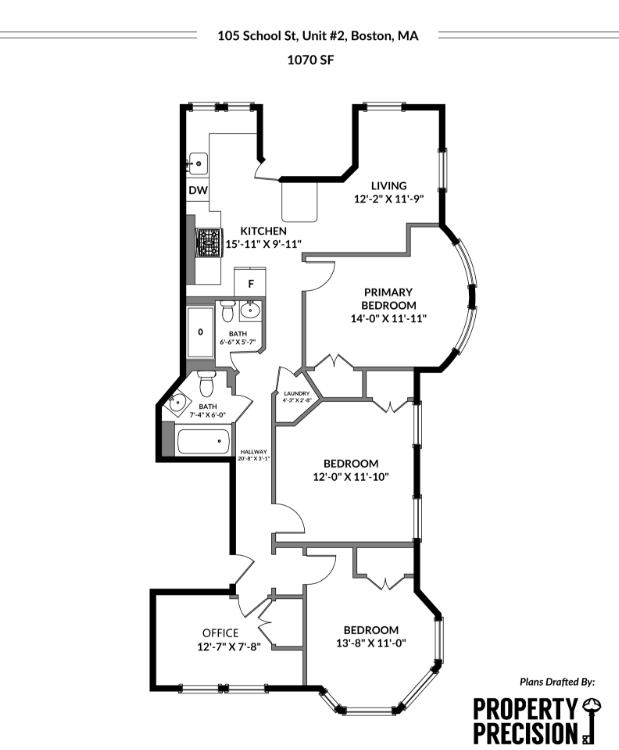 Photos of apartment on School St.,Boston MA 02119