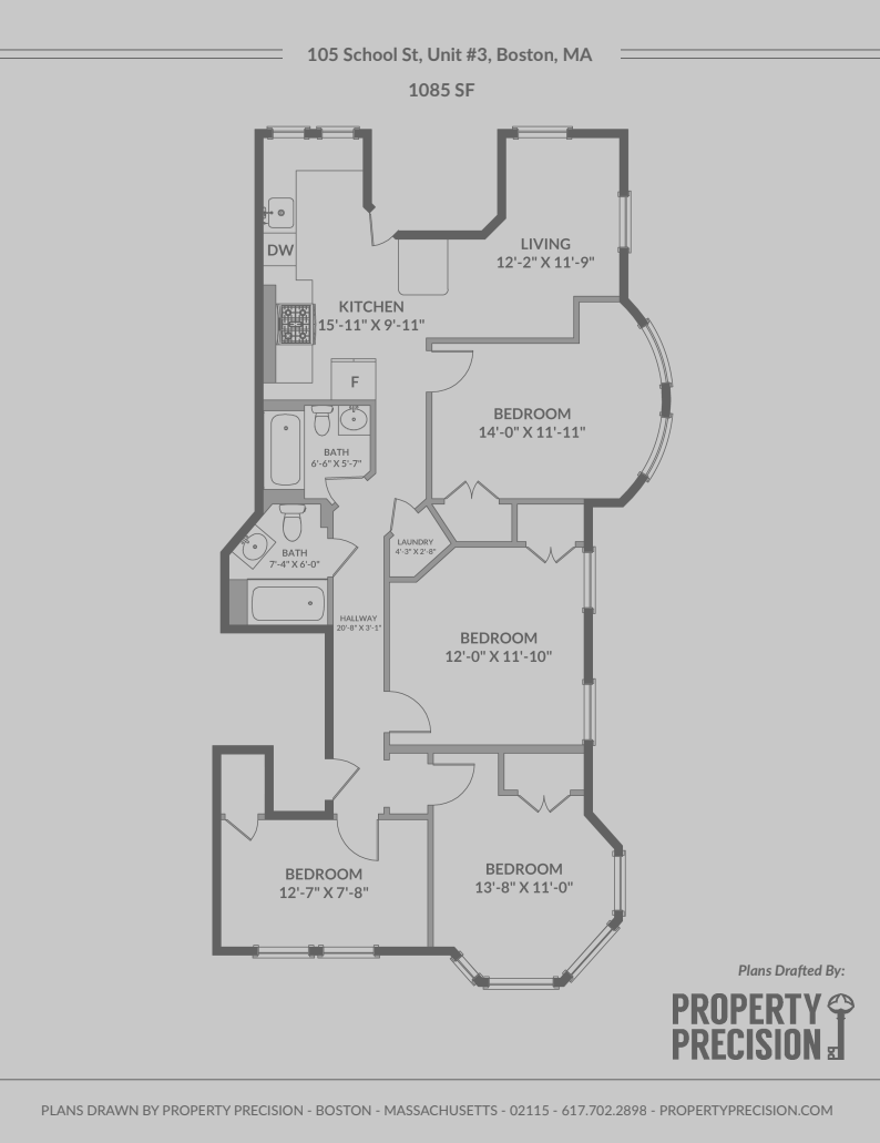 Photos of apartment on School St.,Boston MA 02119