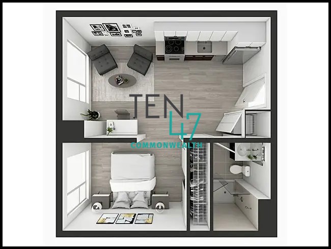 Photos of apartment on Commonwealth Ave.,Boston MA 02215