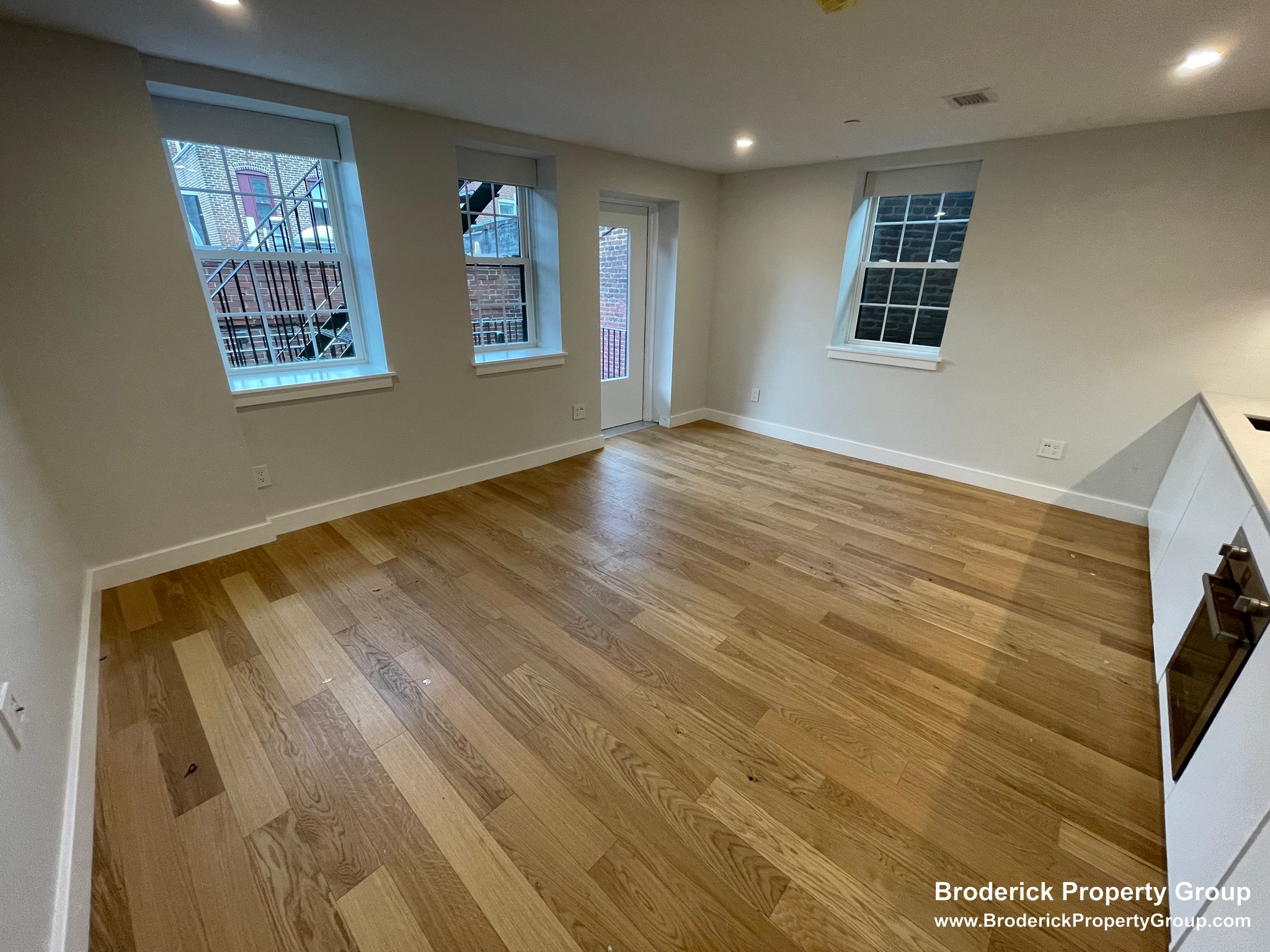 Studio apartment at 22 Fleet St., North End, Boston