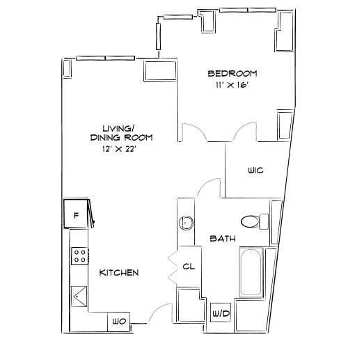 Photos of apartment on North First St.,Cambridge MA 02141