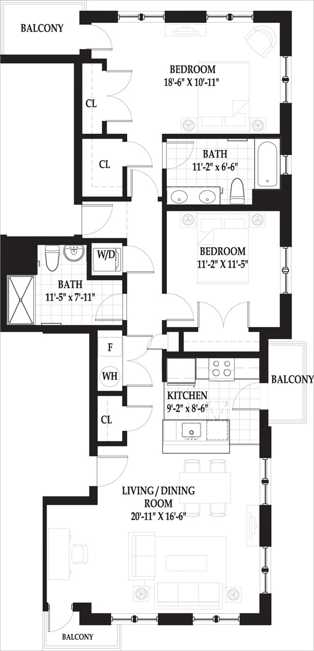 4 Emerson Pl., Unit 711, BOSTON - WEST END, BOSTON - WEST END