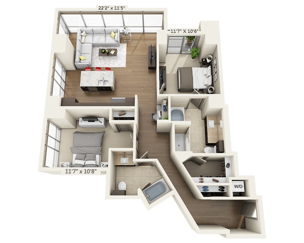 Photos of apartment on Fan Pier Blvd.,Boston MA 02210