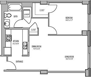 Photos of apartment on Massachusetts Ave.,Cambridge MA 02139