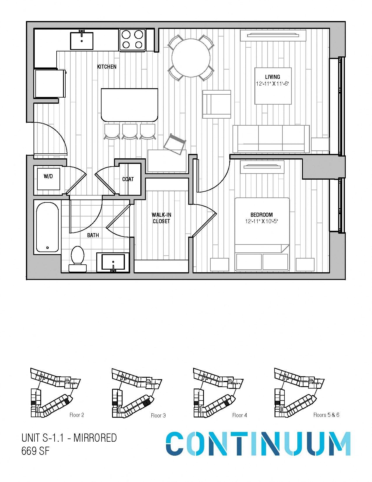 Photos of apartment on Peterborough St.,Boston MA 02134