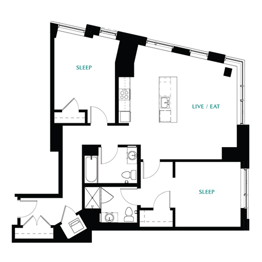 Photos of apartment on Charlesgate E,Boston MA 02215