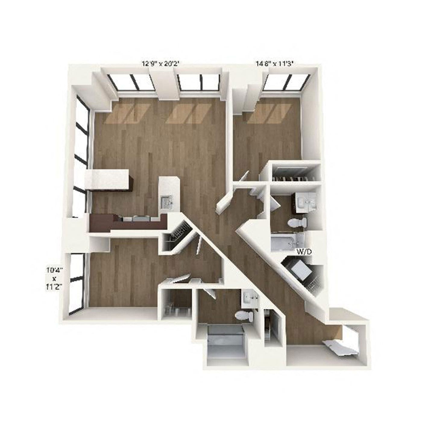 Photos of apartment on Washington St.,Boston MA 02116