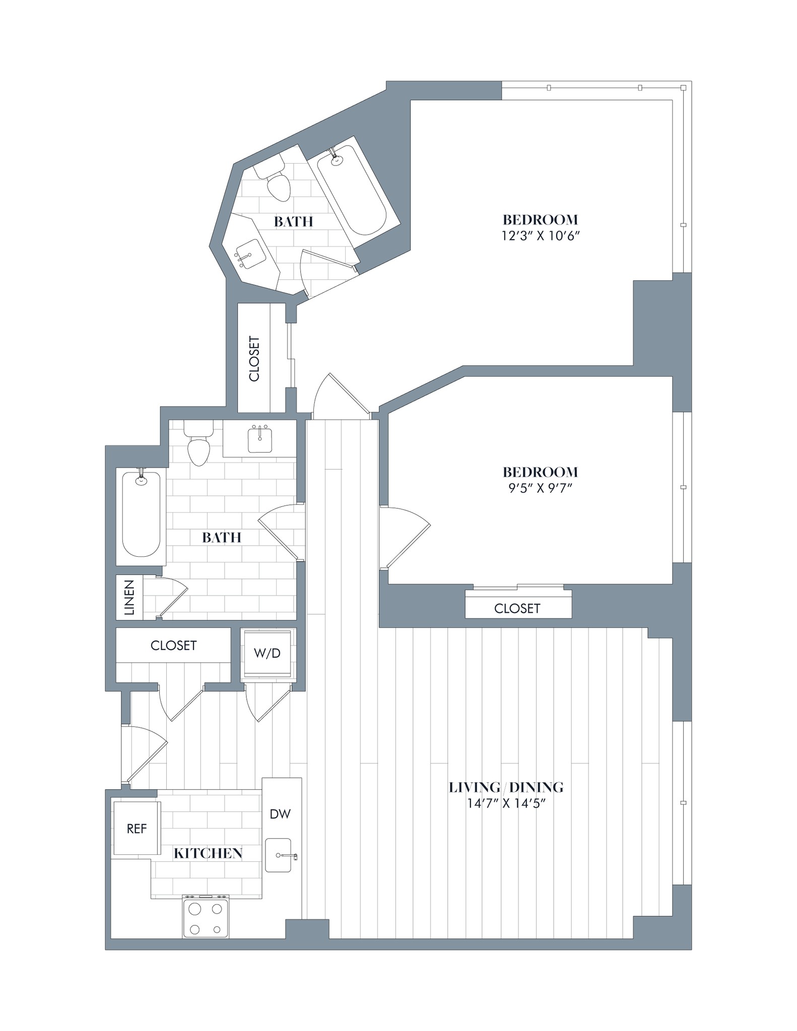 Photos of apartment on Seaport Blvd.,Boston MA 02210