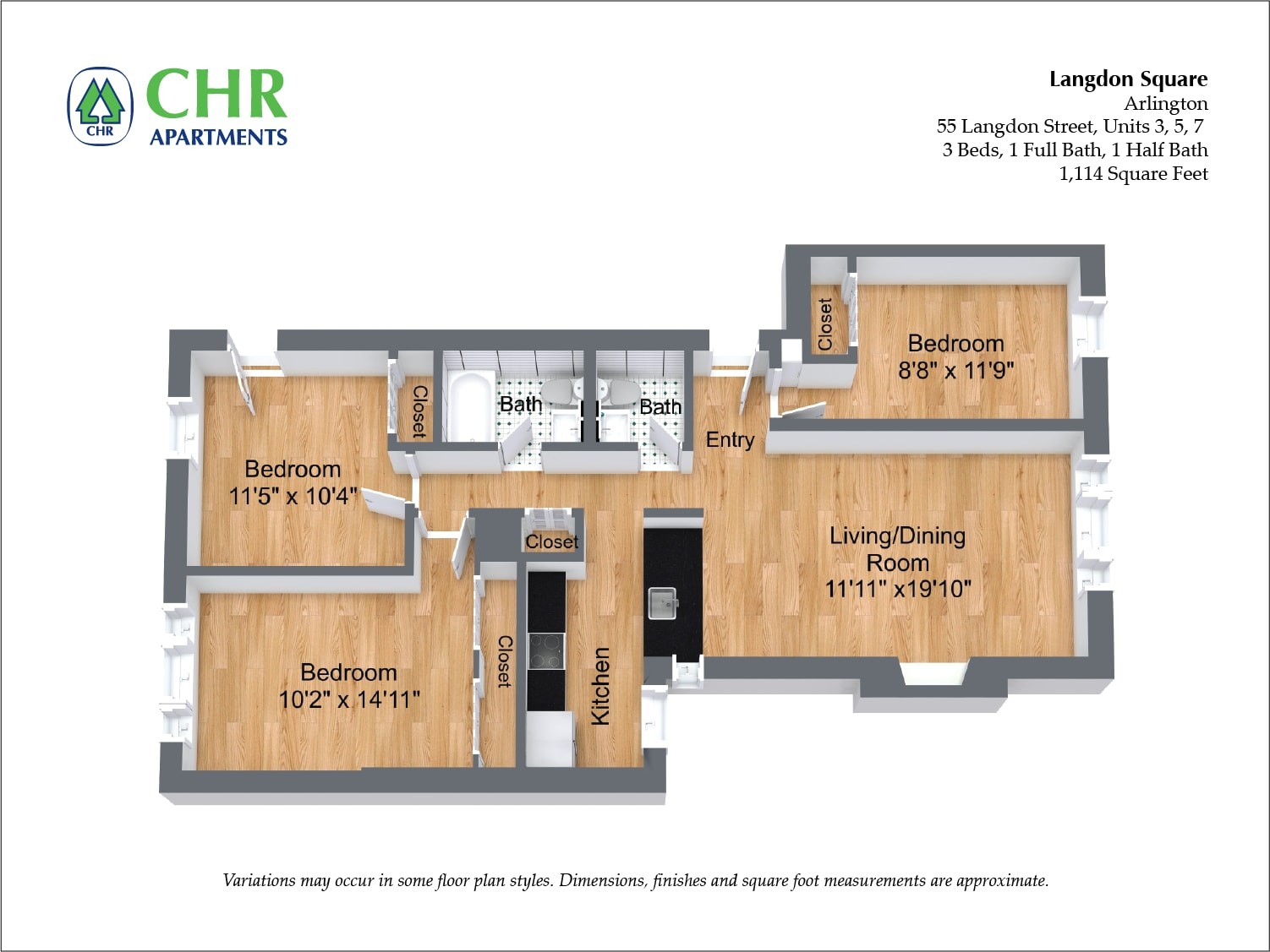 Photos of apartment on Dana St.,Cambridge MA 02138