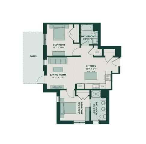 Photos of apartment on Charles St.,Cambridge MA 02141