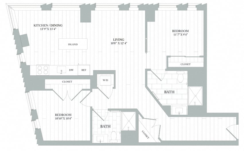 Photos of apartment on Lomasney Way,Boston MA 02114