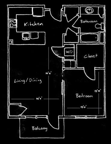1 bed, 1 bath apartment for rent at 25 Charlton St Unit 2-405, Everett