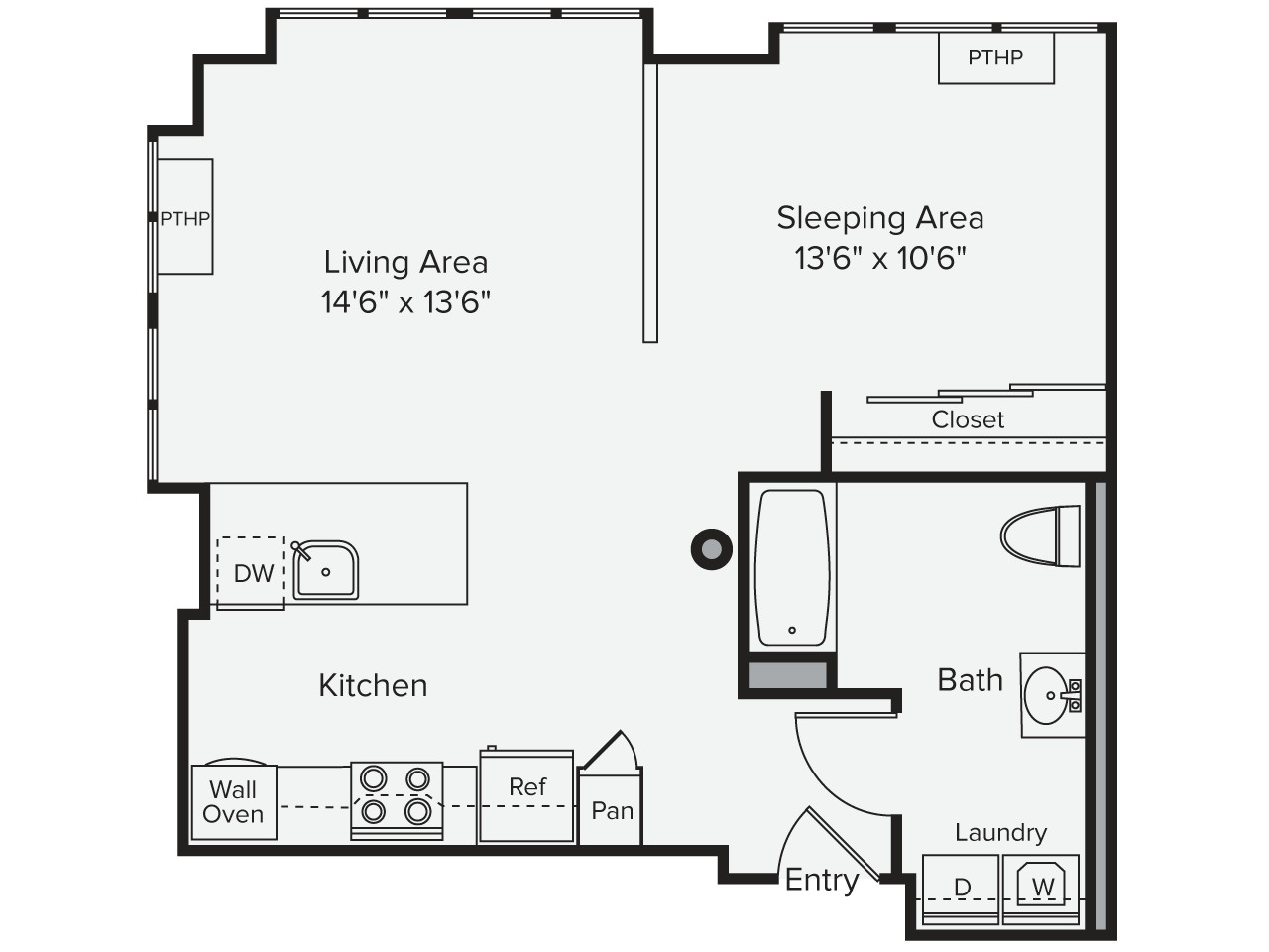 Studio bed, 1 bath apartment for rent at 10 Glassworks Ave Unit 404, East Cambridge