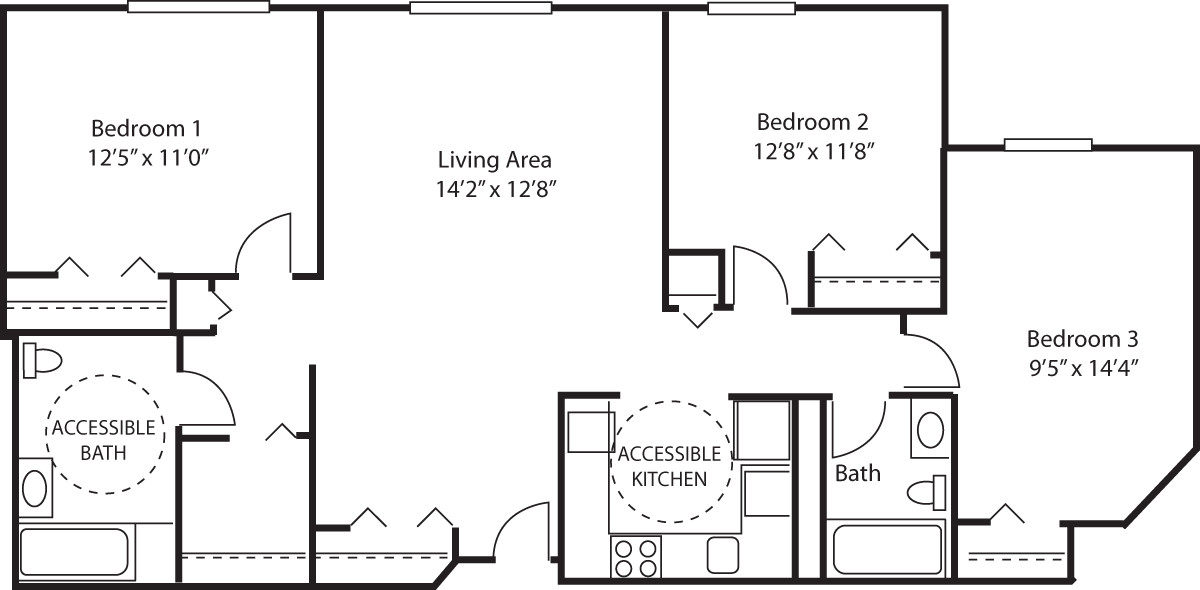 3 Beds, 2 Baths apartment in Cambridge, Cambridgeport for $4,465