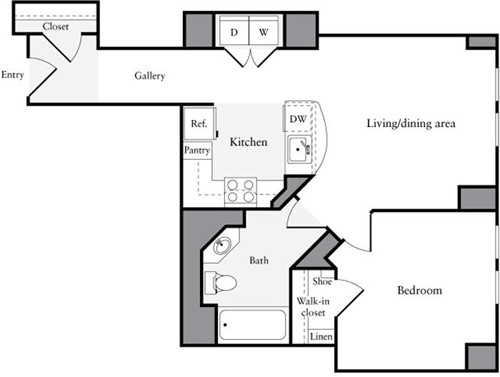 Pictures of  property for rent on Washington St., Boston, MA 02116