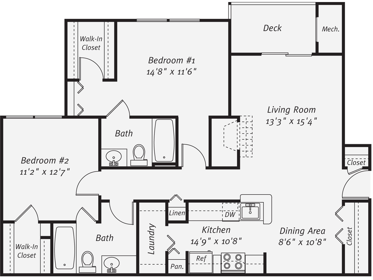 2 bed, 2 bath apartment for rent at 100 Lexington Ridge Dr Unit 4-4124, East Lexington — photo 2 of 19
