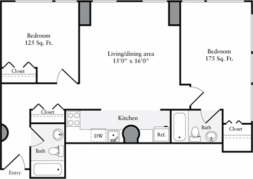 Photos of apartment on Rogers St.,Cambridge MA 02142