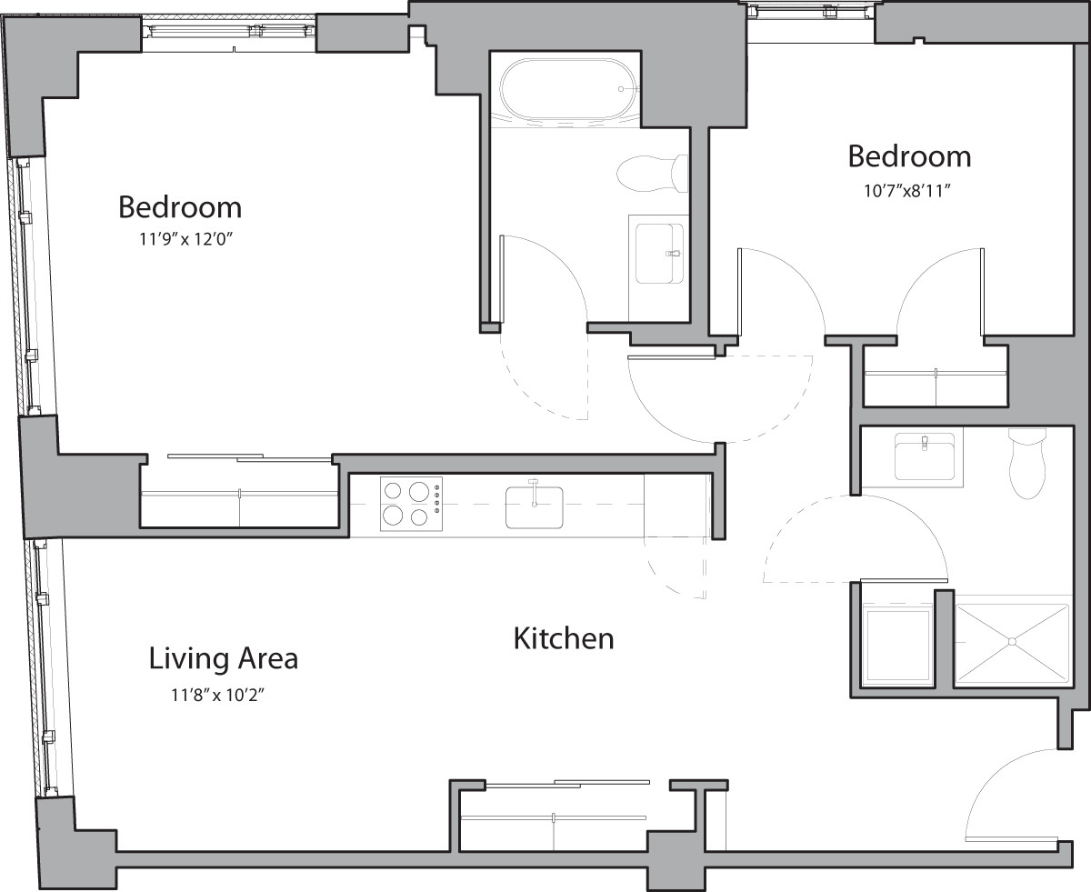 Photos of apartment on Traveler St.,Boston MA 