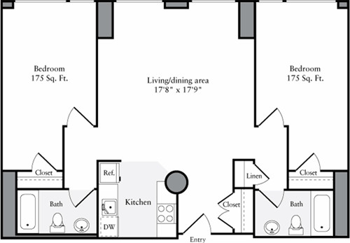2 bed, 2 bath apartment for rent at 195 Binney St Unit 4102, East Cambridge