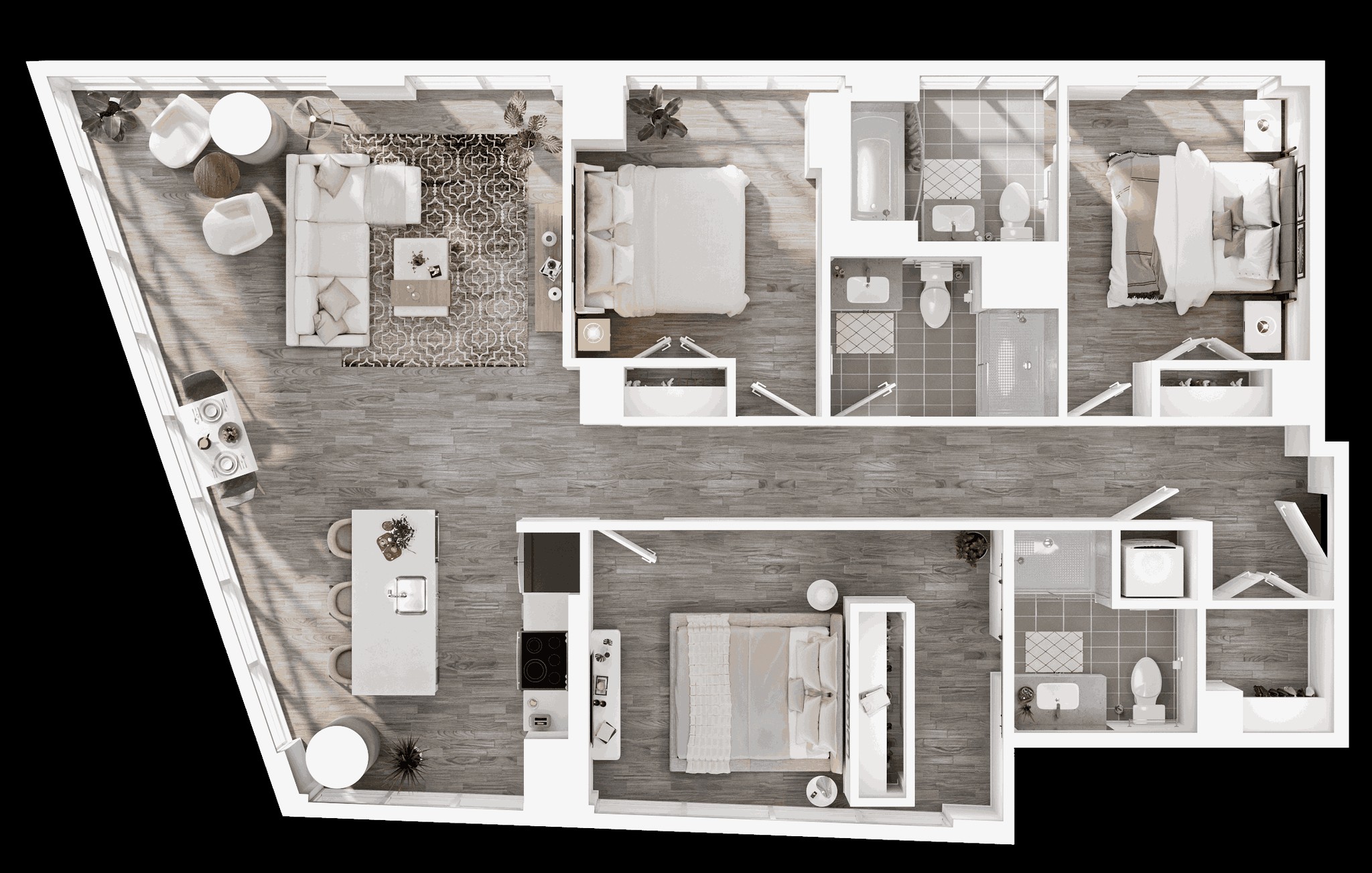 Photos of apartment on Kilmarnock St.,Boston MA 02215