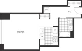 Studio bed, 1 bath apartment for rent at 135 Clarendon St Unit 5L, Back Bay