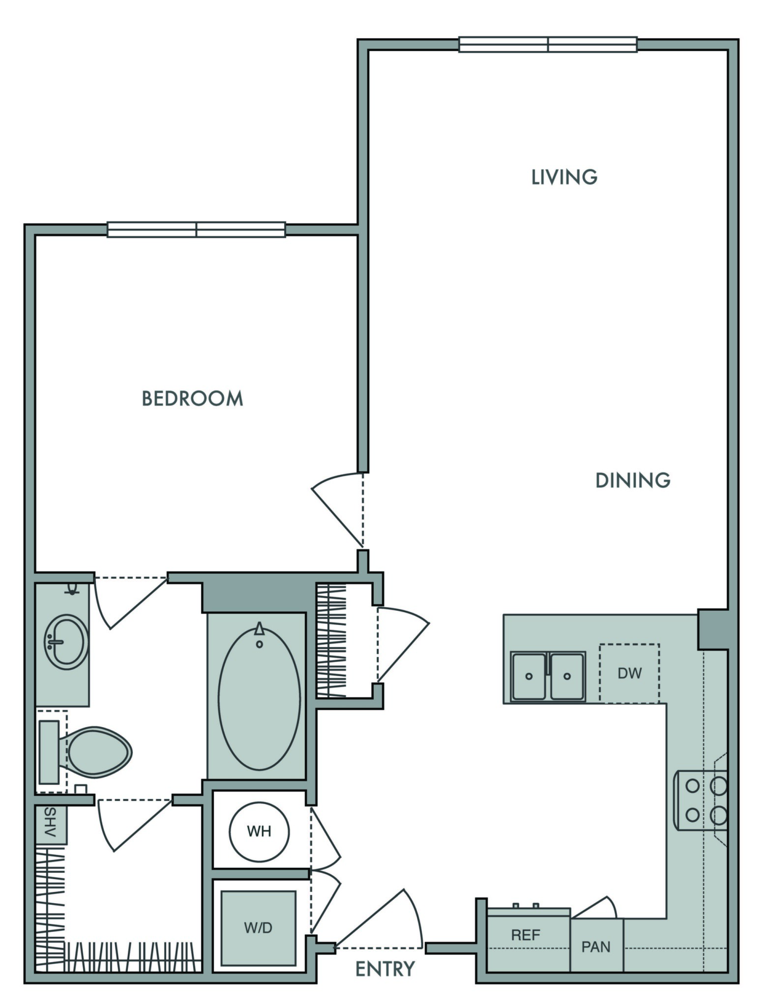 1 bed, 1 bath apartment for rent at 130 Cambridgepark Dr Unit 342, North Cambridge — photo 1 of 2