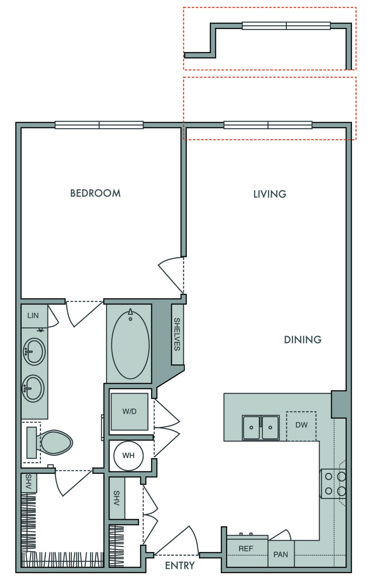 1 bed, 1 bath apartment for rent at 130 Cambridgepark Dr Unit 523, North Cambridge — photo 2 of 2