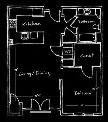 1 bed, 1 bath apartment for rent at 25 Charlton St Unit 1-409, Everett
