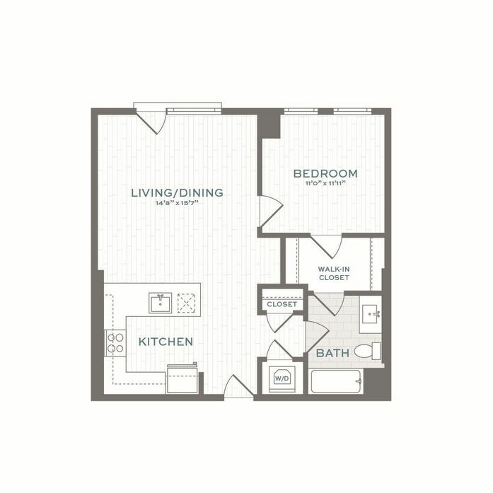 1 Bed, 1 Bath apartment in Boston, Brighton for $3,516