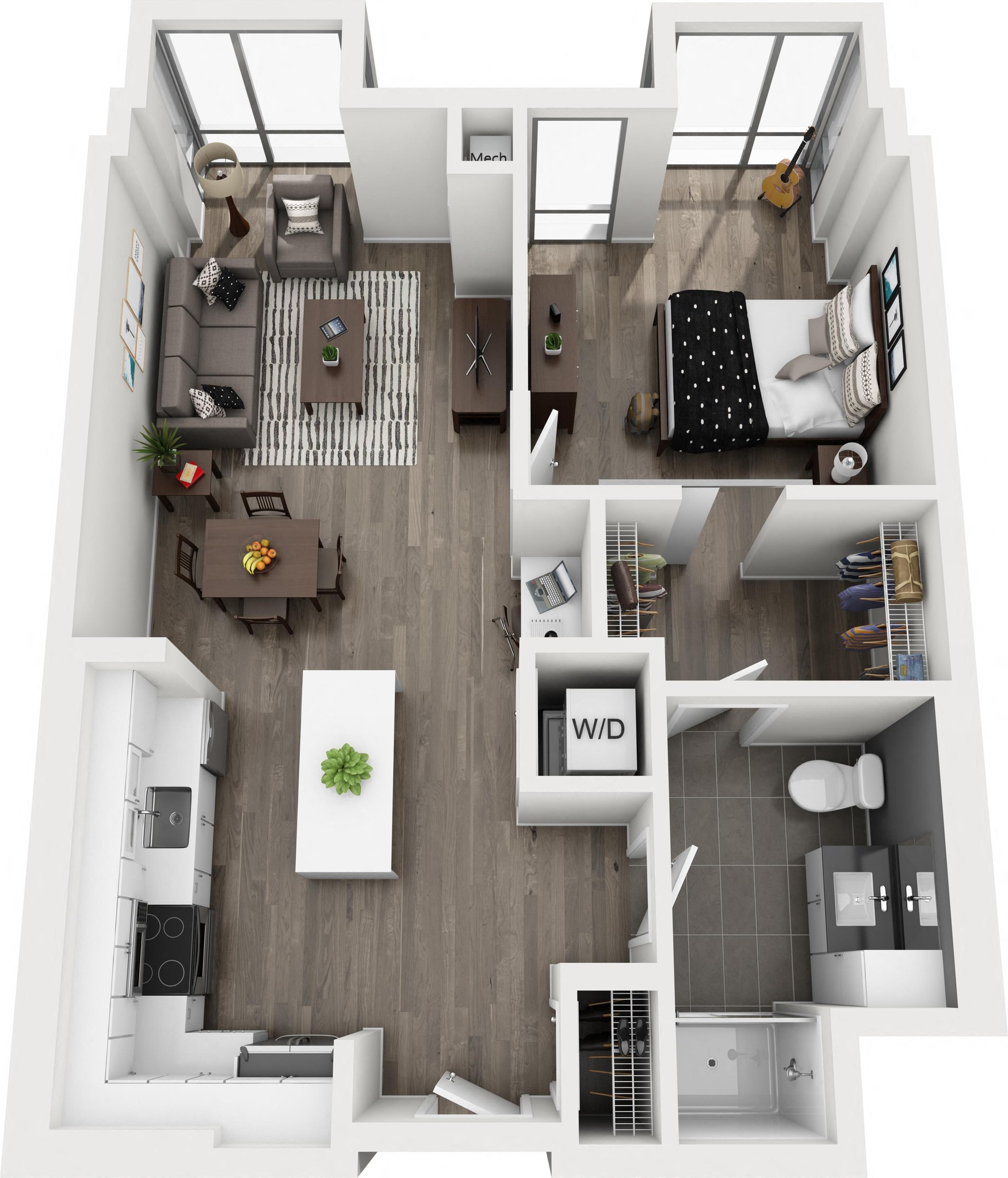 Pictures of  property for rent on Harrison Ave., Boston, MA 02118