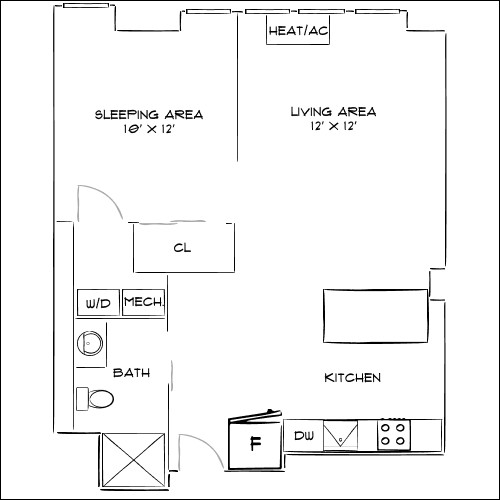 Photos of apartment on Western Ave.,Boston MA 