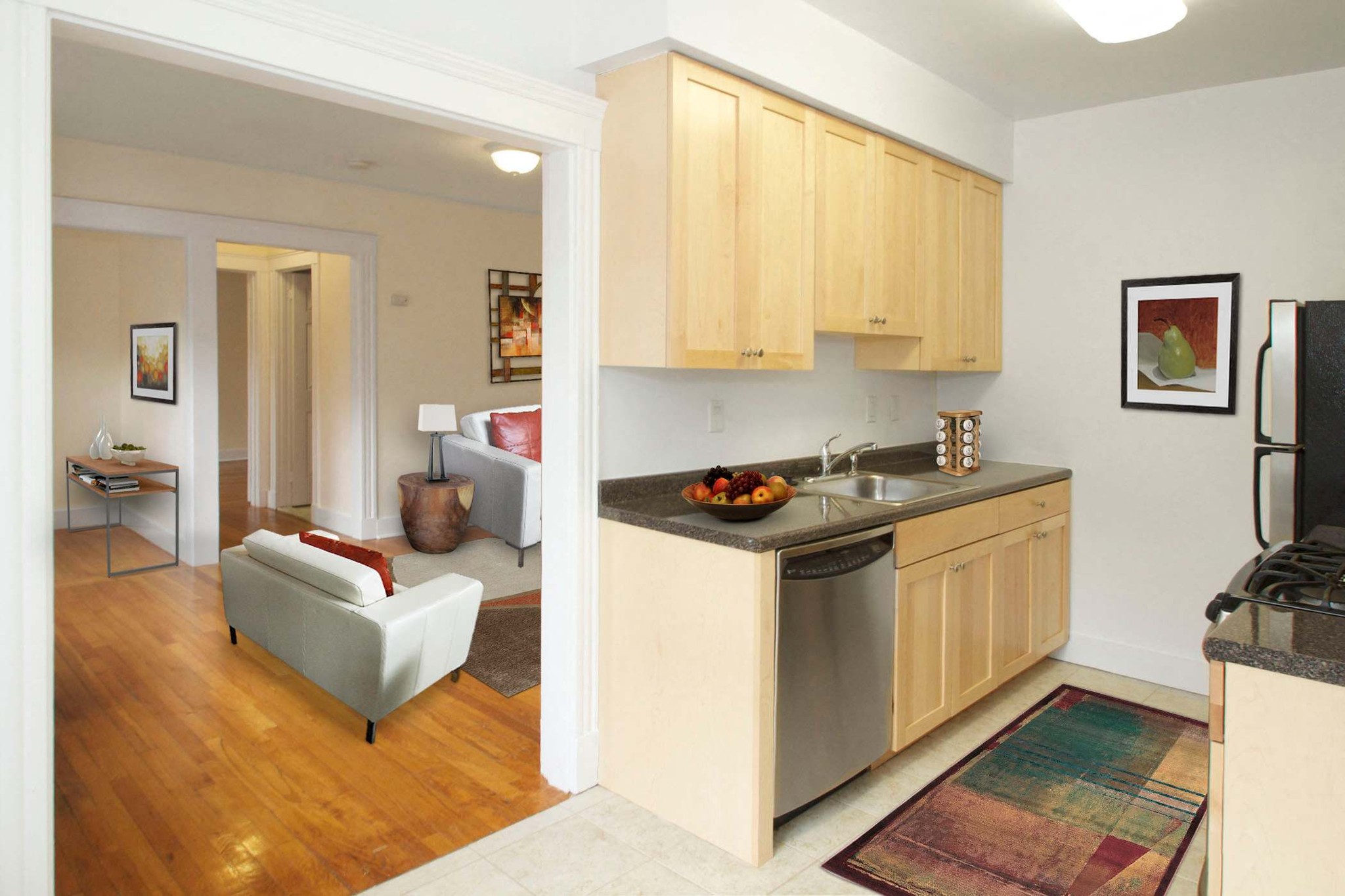 Photos of apartment on Massachusetts Ave.,Cambridge MA 02138