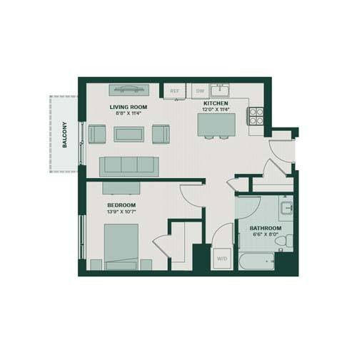 Pictures of  property for rent on Charles St., Cambridge, MA 02141