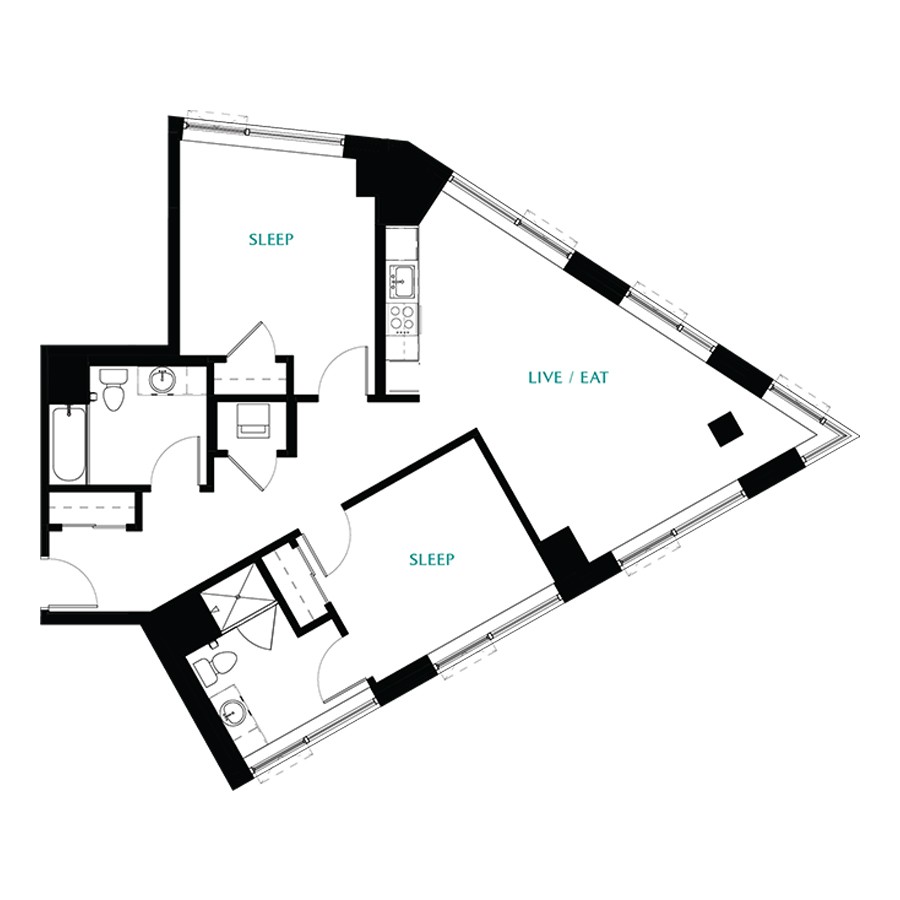 Photos of apartment on Charlesgate E,Boston MA 02215