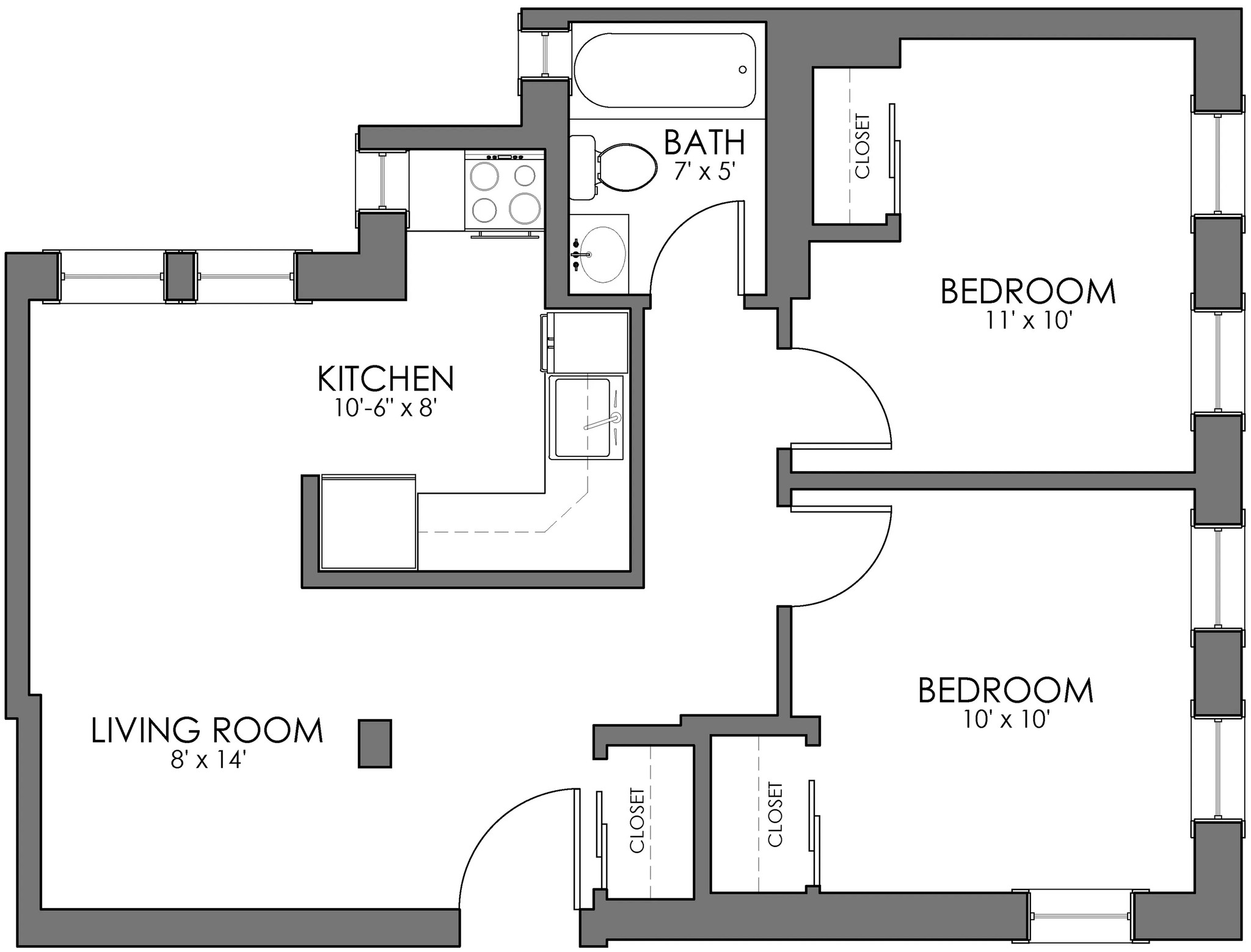 Pictures of  property for rent on Burbank St., Boston, MA 02115