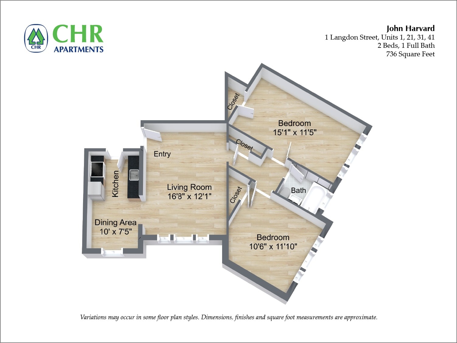 Photos of apartment on Massachusetts Ave.,Cambridge MA 02138